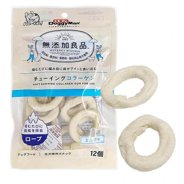 Жувальні ласощі для собак DoggyMan Collagen Gum Doughnut, Кільце з колагеном