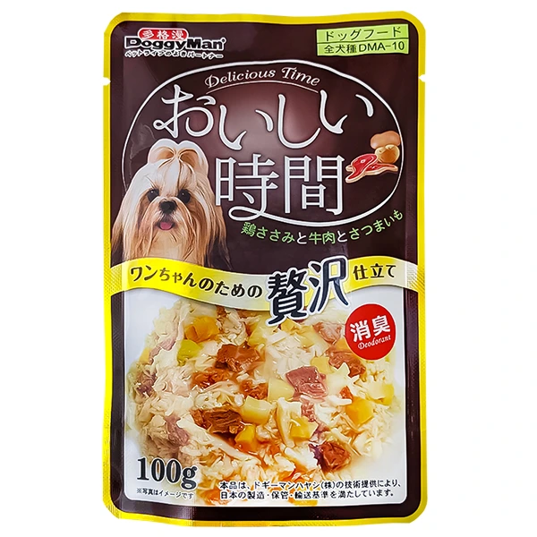 Корм для собак DoggyMan Low Fat, Курка з яловичиною 100г