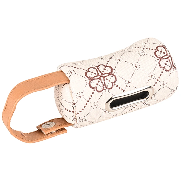 Сумка-диспенсер для пакетів для фекалій Flamingo Bag Holder Vito, бежевий