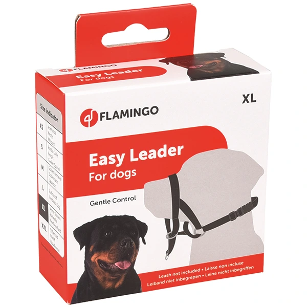 Недоуздок для корекції поведінки собак Flamingo Easy Leader, XL