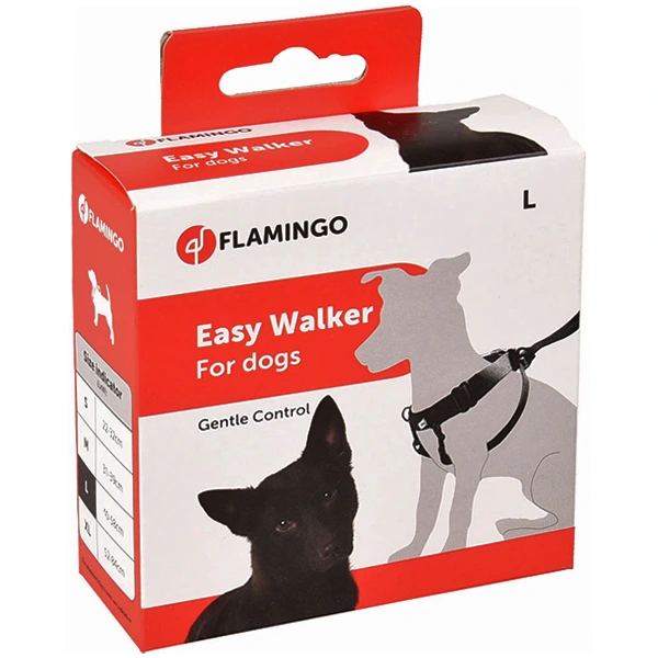 Тренувальна шлея для собак Flamingo Easy Walker, нейлон