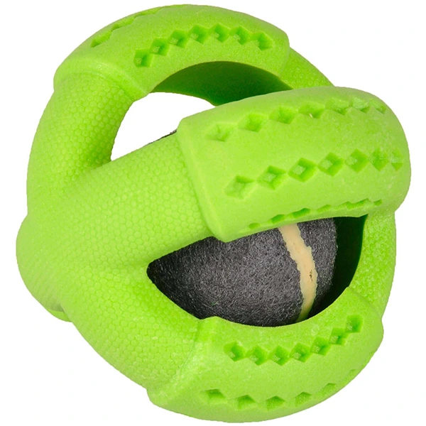 Іграшка для собак теніс Flamingo Foam Dina Tennis, 11 см