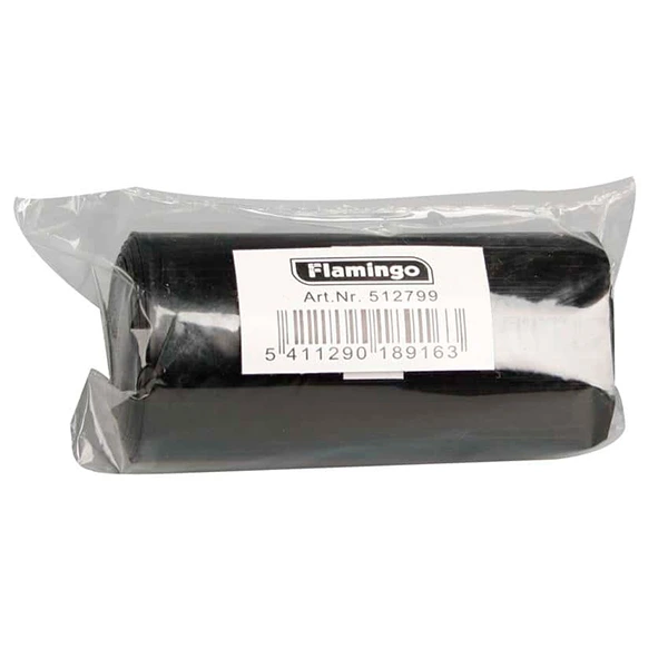Пакети для фекалій Flamingo Poop bag Basic, біорозкладні, рулон 15 шт.