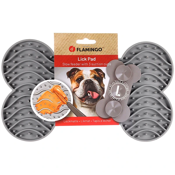 Килимок-лизалка для собак і котів Flamingo Lick Pad Yummee