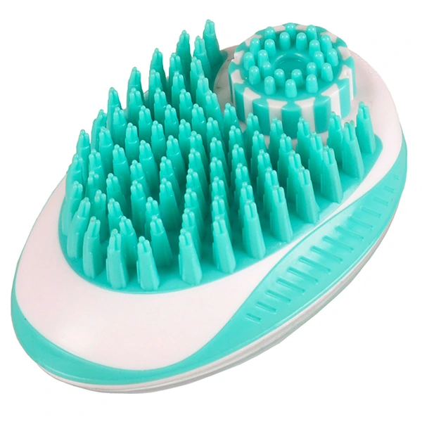 Щітка для собак Flamingo Margo 2in1 Clean And Massage Brush, для чищення та масажу