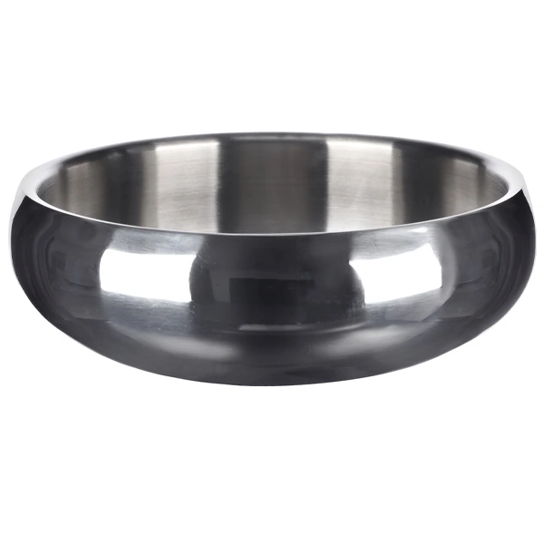 Миска для собак Flamingo Muna Silver, 2.19 л