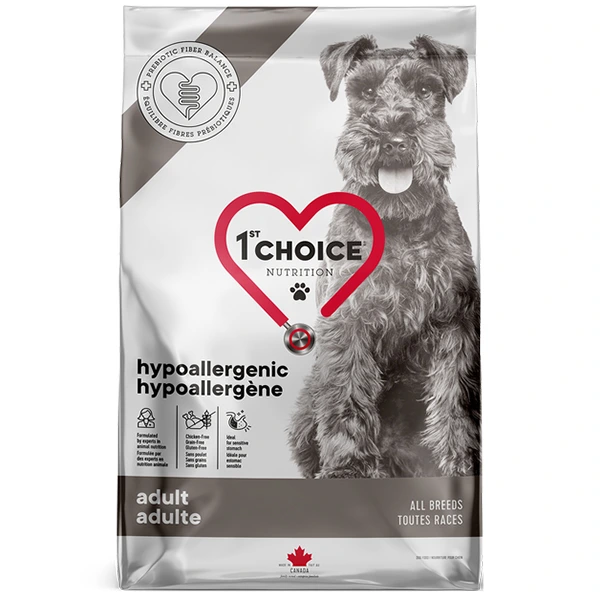 Корм для собак 1st Choice Adult Hypoallergenic, Качка, 2 кг