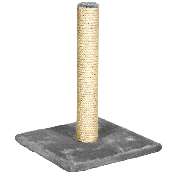 Кігтеточка для котів Flamingo Polset Small, стовпчик, сіра