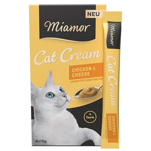 Ласощі для котів Miamor Cream, Курка з сиром