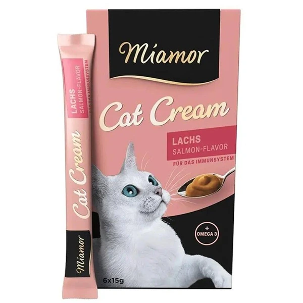 Ласощі для котів Miamor Cream, Лосось
