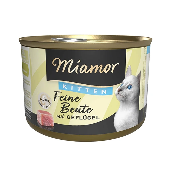 Вологий корм для кошенят Miamor Feine Beute, Птиця