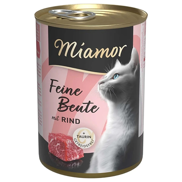 Корм для котів Miamor Feine Beute, Яловичина, 0.4 кг