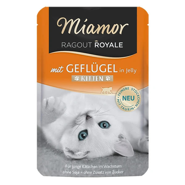 Корм для кошенят Miamor Ragout Royale Kitten, З м'ясом птиці