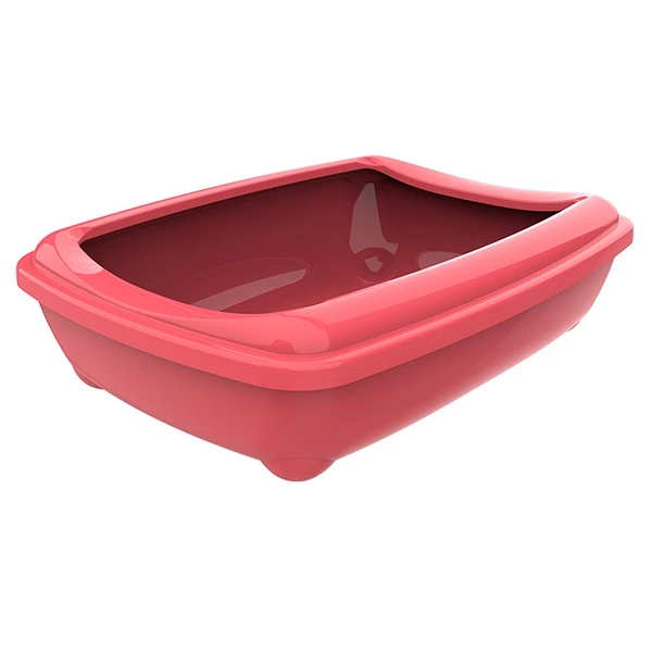 Туалет для котів Moderna Arist-O-Tray Large, Кораловий