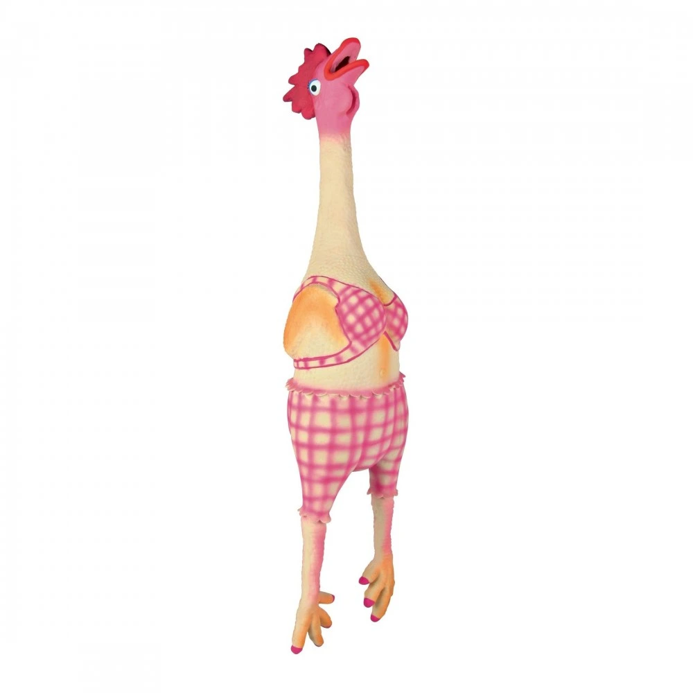 Игрушка Trixie для собак Курица с пищалкой латекс 48 см