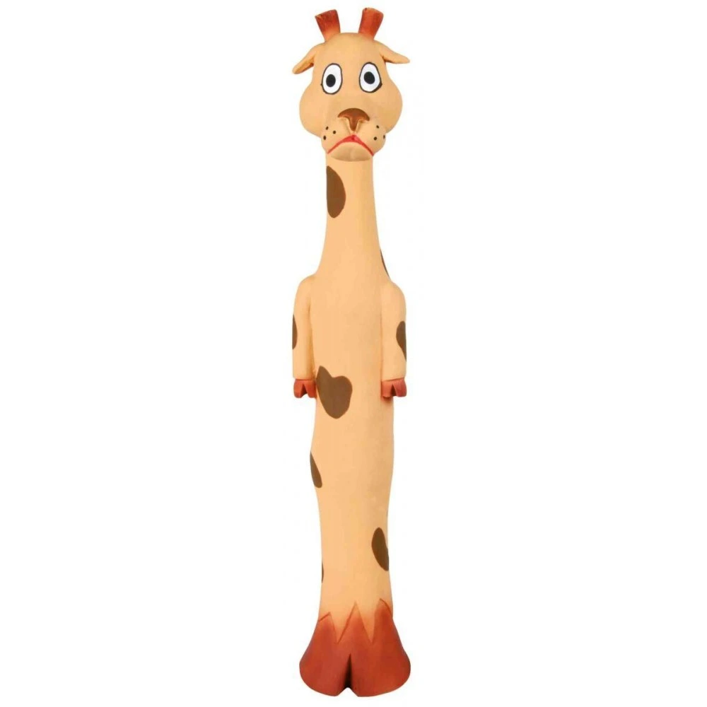 Игрушка Trixie Longies для собак Животные-сафари с пищалкой латекс 30-32 см