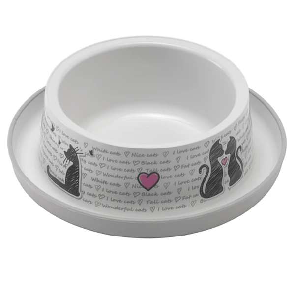 Миска для котів Moderna Trendy Dinner, Закохані коти, 350мл