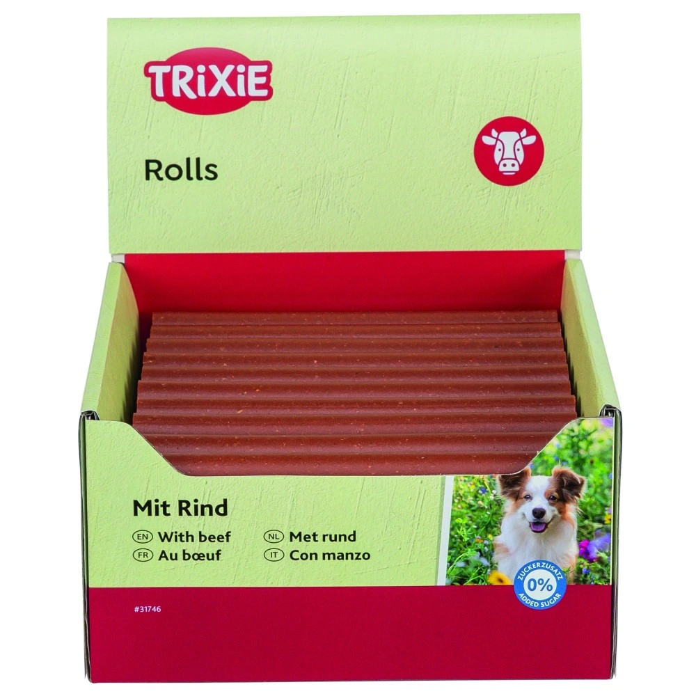 Ласощі Trixie Chewing stick, Beef для собак Палички жувальні з яловичиною 65 г 50 шт/уп
