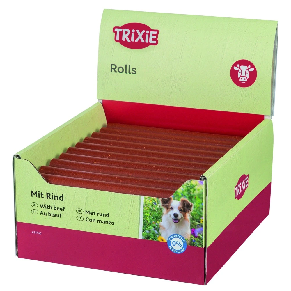 Ласощі Trixie Chewing stick, Beef для собак Палички жувальні з яловичиною 65 г 50 шт/уп