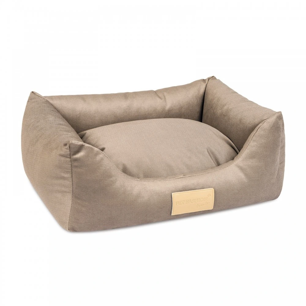 Лежак Pet Fashion Molly №1 для собак і котів пісочний 52х40х17 см