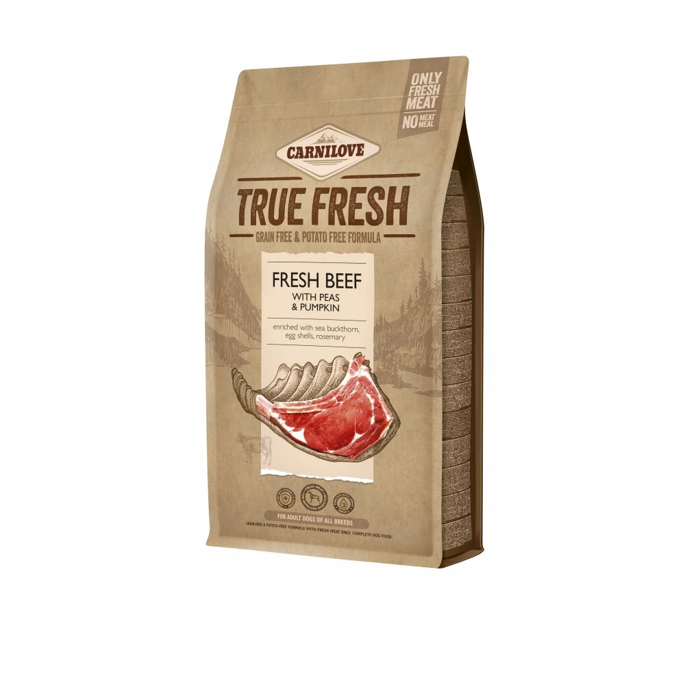 Сухой корм Carnilove True Fresh Beef for Adult dogs для взрослых собак всех пород с говядиной 1,4 кг