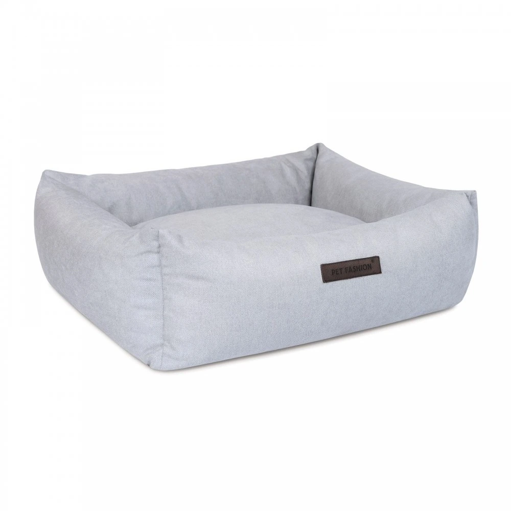 Лежак Pet Fashion Bond №2 для собак сірий 78х60х20 см