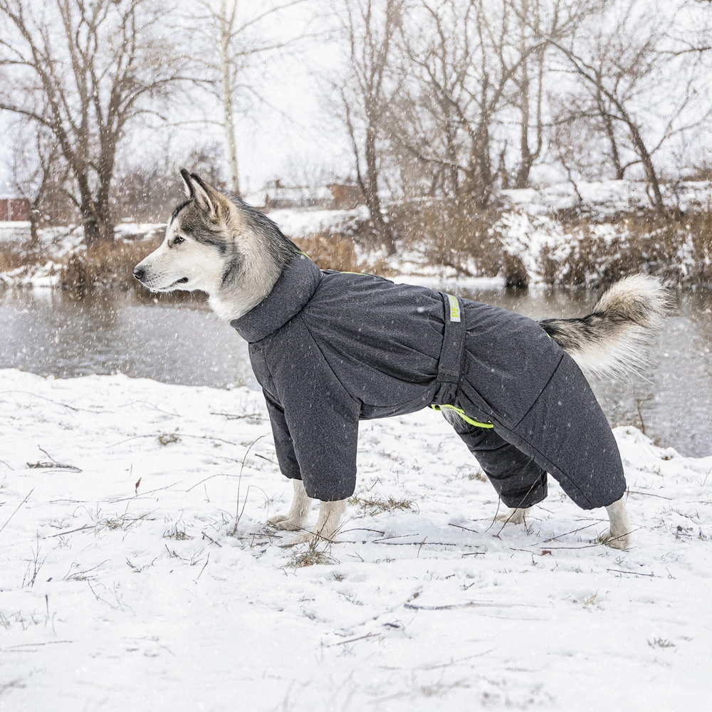 Комбінезон Pet Fashion COLD для собак сірий 7XL