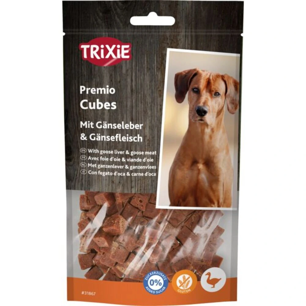 Ласощі Trixie Premio Guse Liver Cubes для собак кубики з гусячою печінкою 100 г