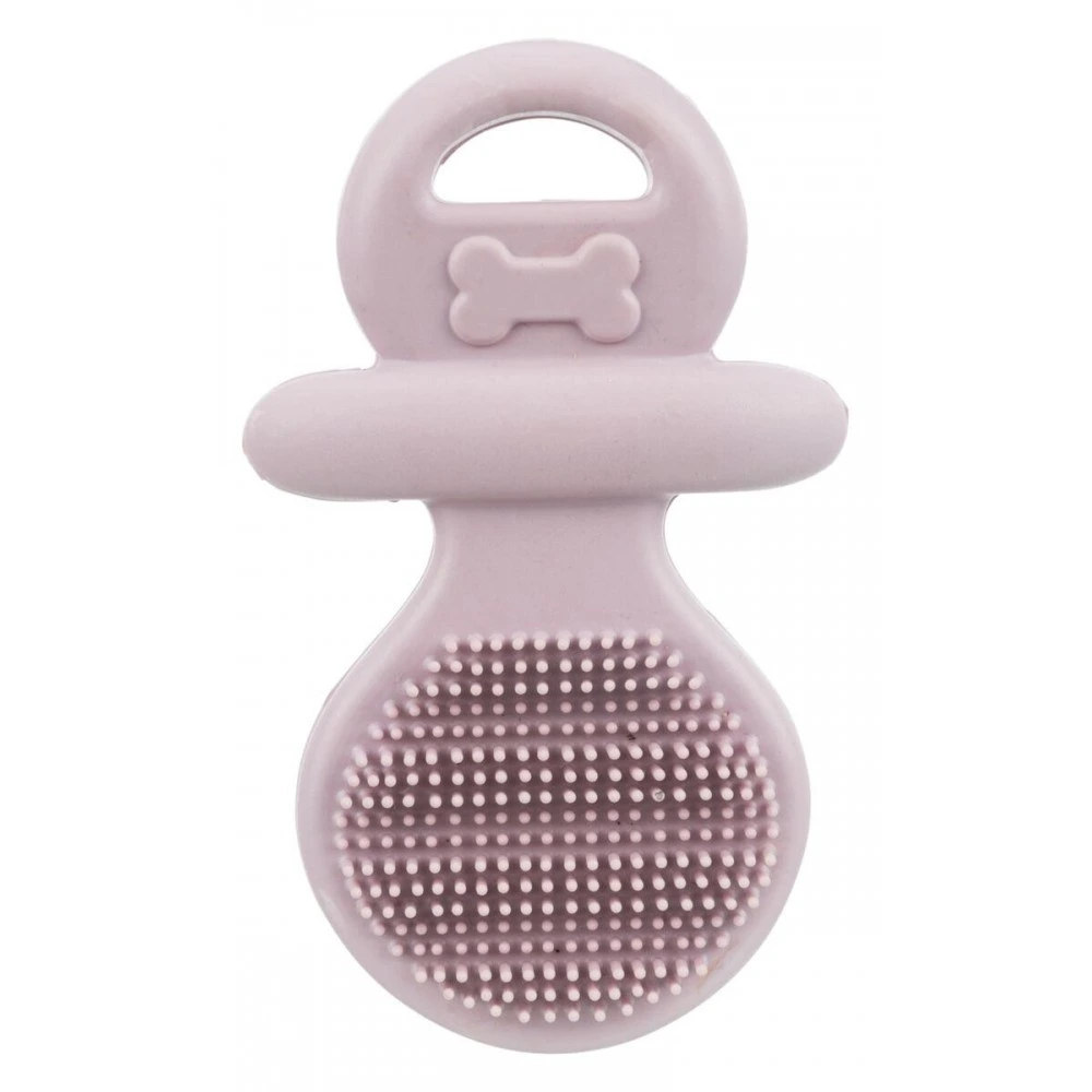 Игрушка Trixie Junior для собак Пустышка для массажа десен резина 9 см