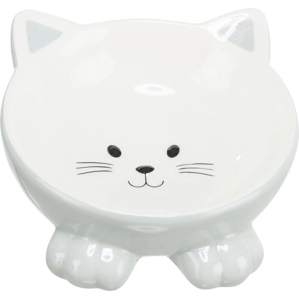 Миска Trixie для котів Котик керамічна 150 мл d-14 см