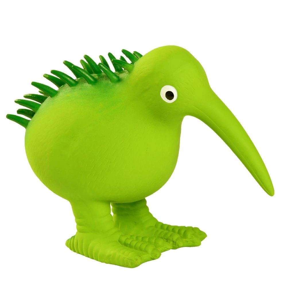 Іграшка Kiwi Walker для собак Птах Ківі зелений 8,5 см