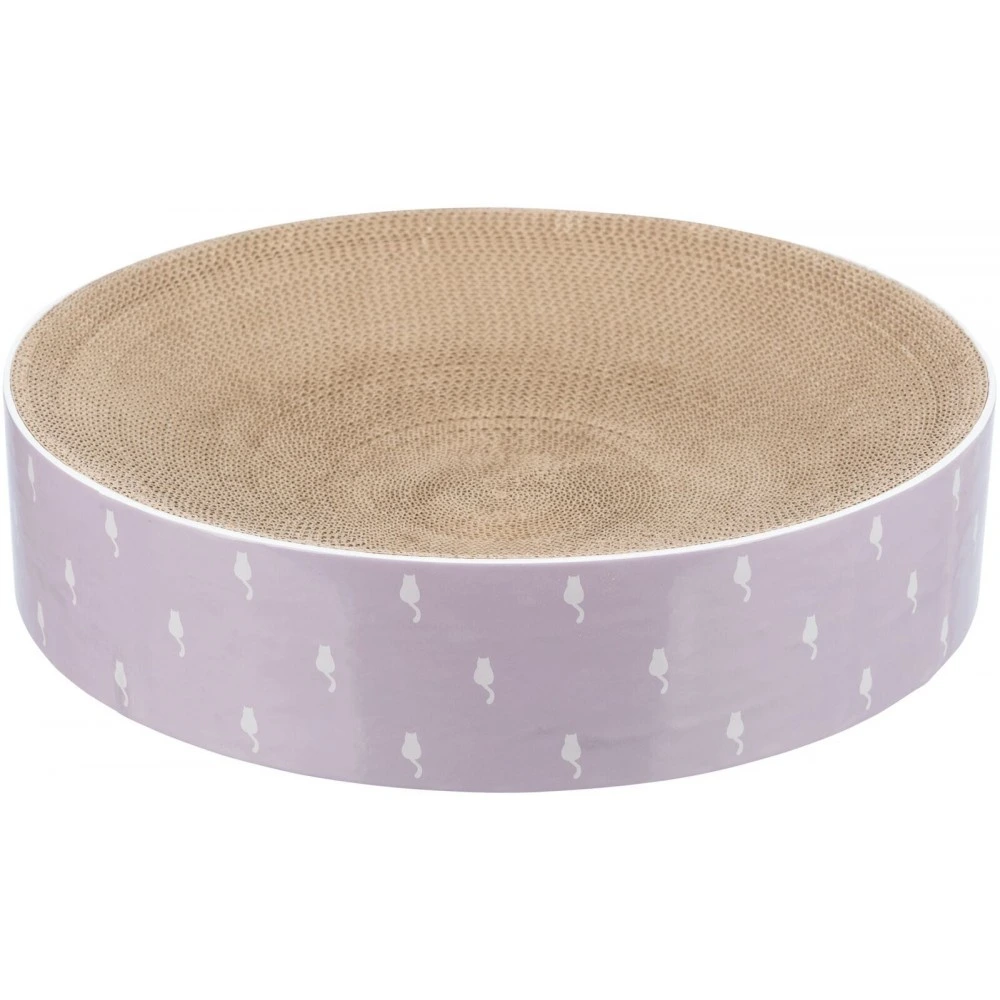 Дряпка-лежак Trixie Lilly для котів з котячою м ятою картон світло-бузковий  45х10 см