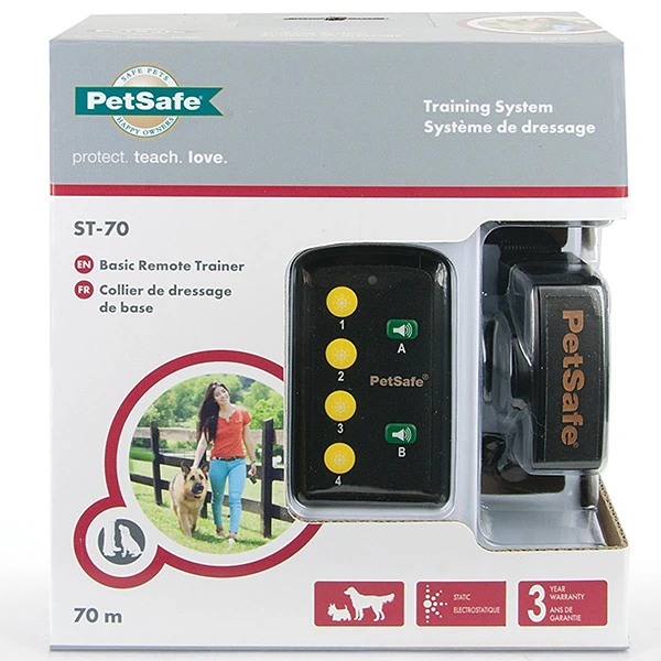 Електронний нашийник для собак PetSafe Basic Remote Trainer, з пультом, до 70 м