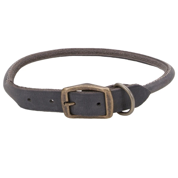 Нашийник для собак Coastal Circle-T Round Dog Collar, Сірий, 1,6 см х 50 см