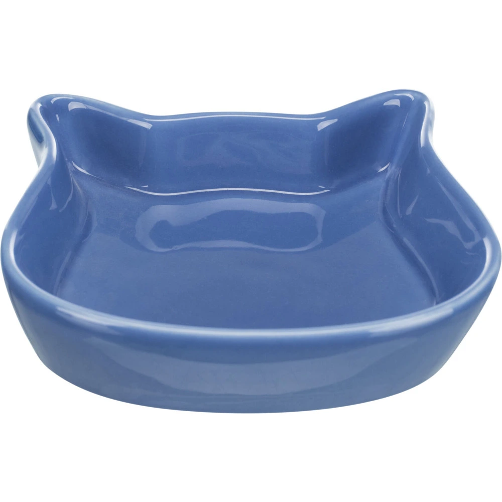 Миска Trixie для котів керамічна в формі котячої голови 0,25 л 12 х 12 см