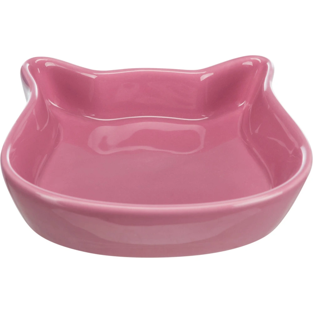 Миска Trixie для котів керамічна в формі котячої голови 0,25 л 12 х 12 см