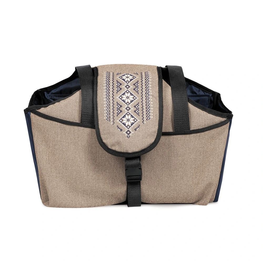 Сумка-переноска Pet Fashion Linen для собак 38х32х22 см