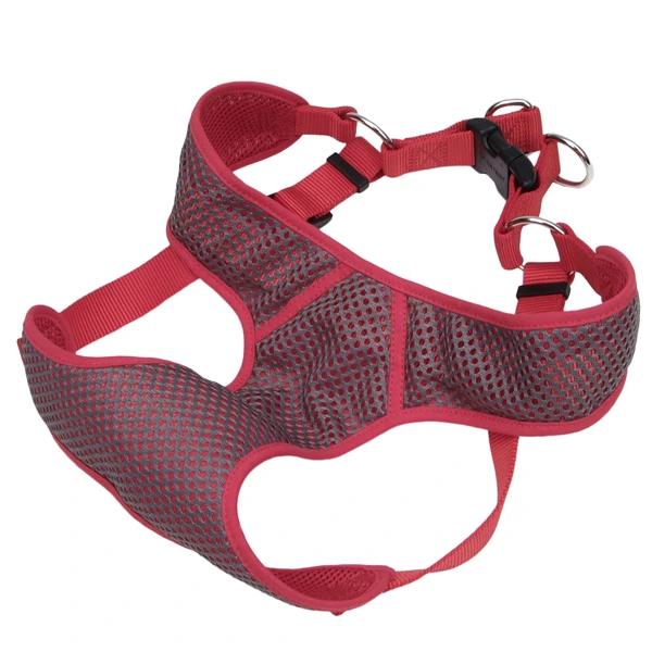 Шлея для собак Coastal Comfort Soft Sport Wrap, Сіро-червона