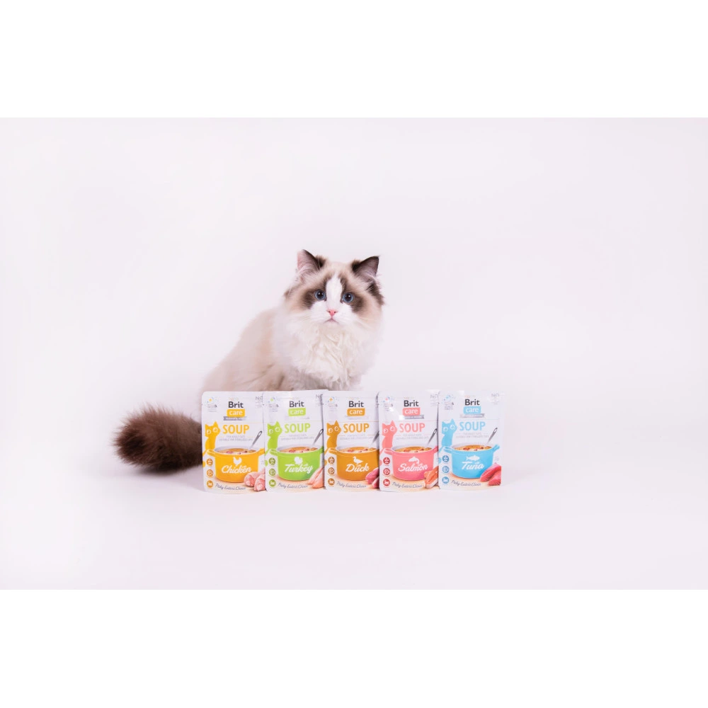 Корм вологий Brit Care Soup Turkey д/котів суп з індичкою 75 г