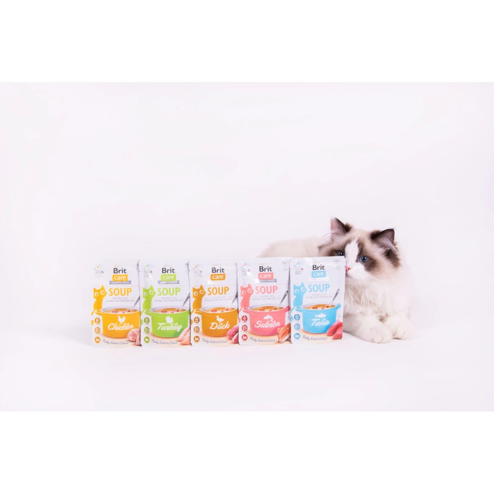 Влажный корм Brit Care Soup Tuna для кошек суп с тунцом 75 г