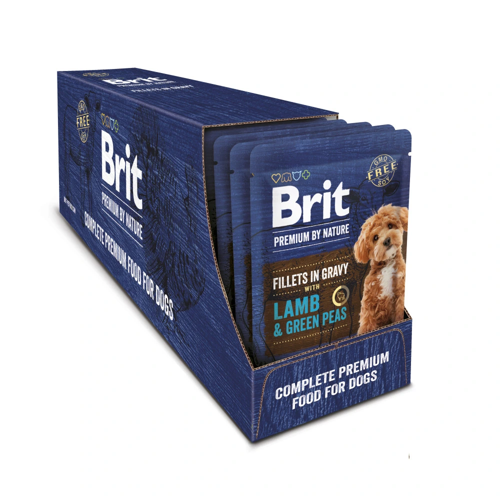 Корм вологий Brit Premium Fillets in Gravy Multipack д/собак малих порід філе в соусі Мультипак 12 шт х 85 г