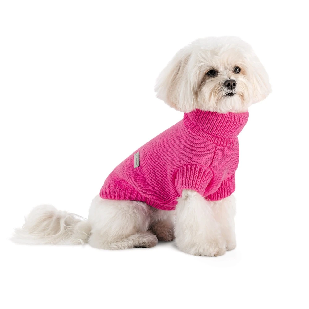 Свитер Sam Pet Fashion для собак, размер L малиновый