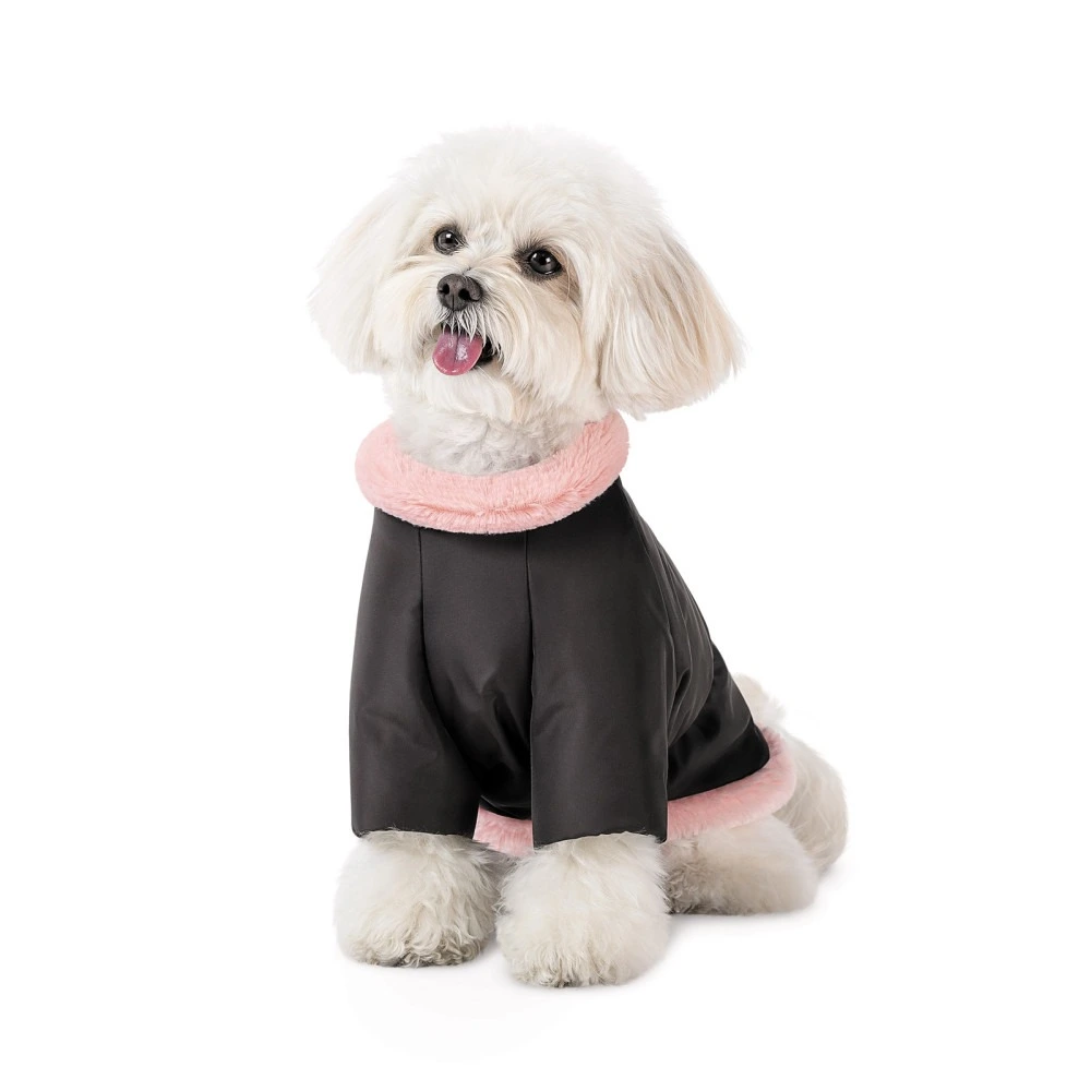 Куртка Pet Fashion Mery для собак черный/розовый ХS2