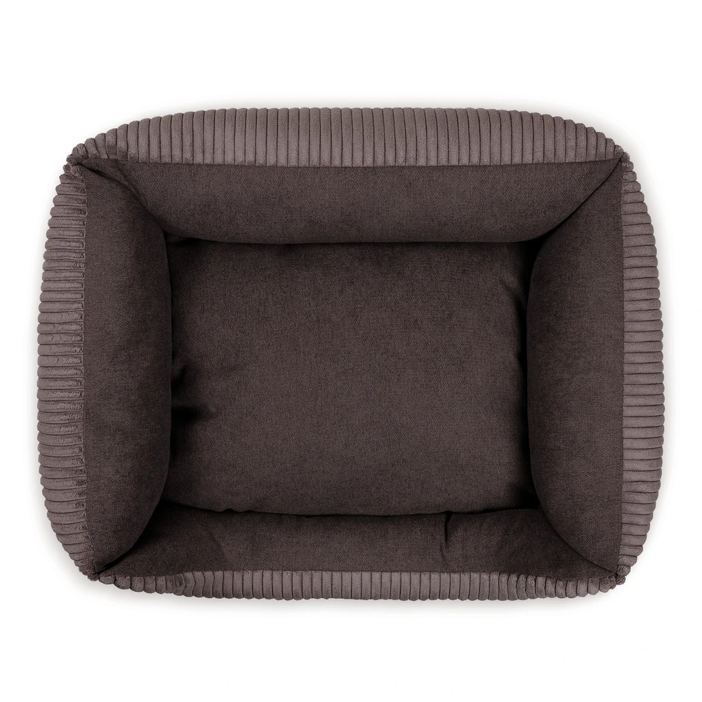 Лежак Pet Fashion DEVID для собак шоколадный 62*50*19