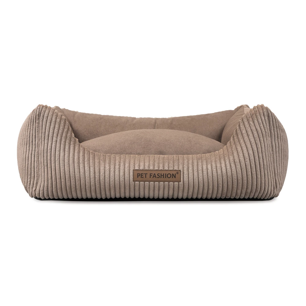 Лежак Pet Fashion DEVID для собак пісочний 62*50*19