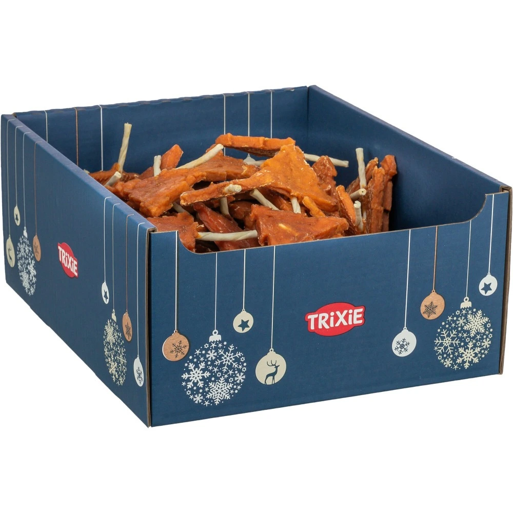 Лакомство Trixie для собак Рождественская Елка с курицей 12 см 28 г - 5шт упаковка