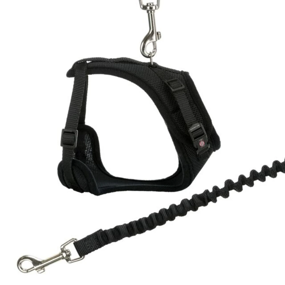 Шлей Trixie для кошек Y-Harness бирюзовый, размер 39-60 см/10мм, 1 м