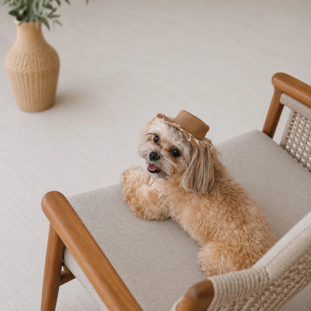 Панама Pet Fashion Print для собак XL