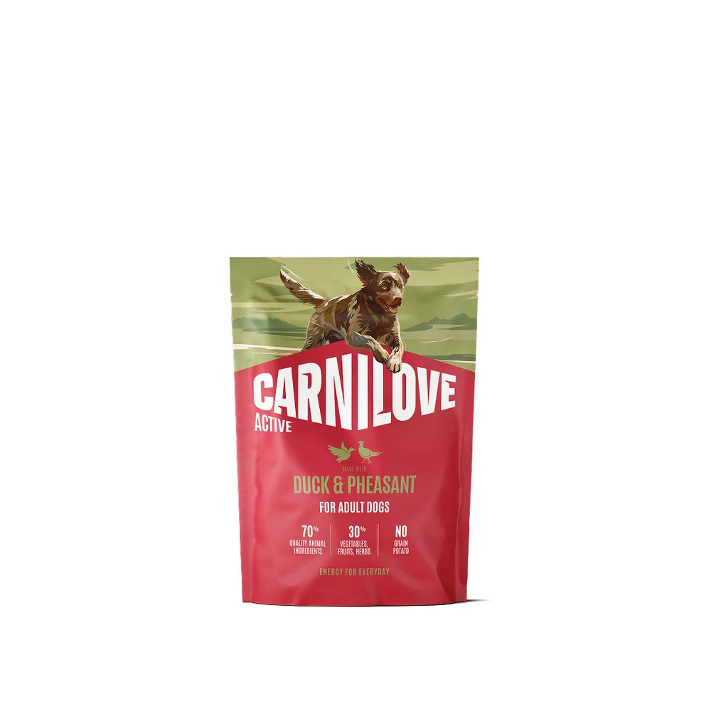 Корм сухий Carnilove Active Duck & Pheasant для cобак качка і фазан 1,5 кг