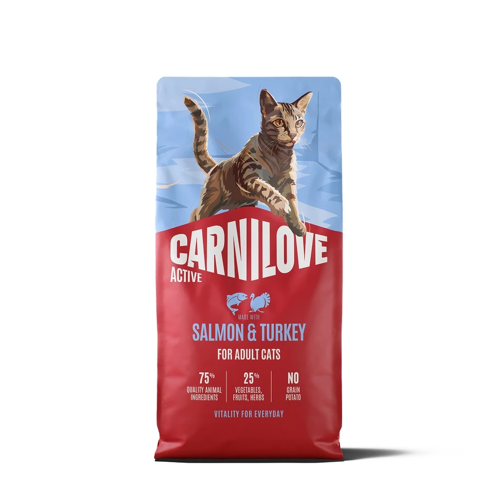 Корм сухий Carnilove Active Salmon & Turkey для котів лосось та індичка 6 кг